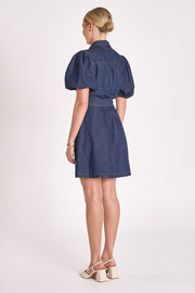 Arlo Denim Mini Dress - Dark Blue