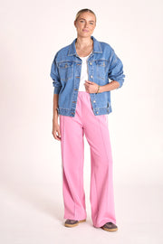 Hugh Denim Jacket - Classic Blue