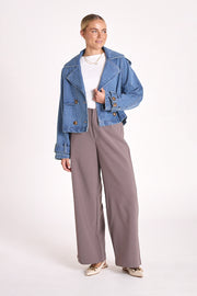 Alexa Denim Trench - Blue