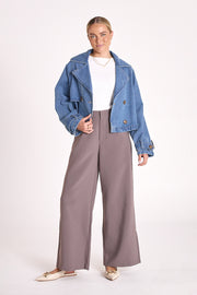 Alexa Denim Trench - Blue