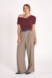 Julia Top - Burgundy