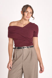Julia Top - Burgundy
