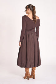 Aria Skirt - Chocolate