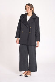 Lonnie Swing Trench - Black