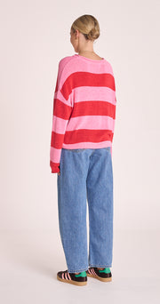 Avery Knit - Candy Stripe