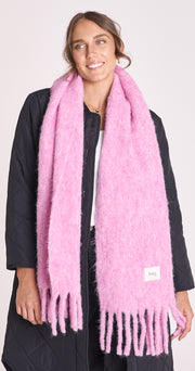 Aspen Scarf - Candy Pink