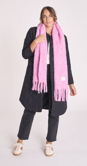 Aspen Scarf - Candy Pink