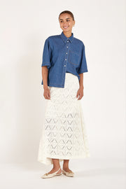 Poppy Skirt - Cream