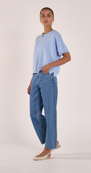 Hartley Top - Powder Blue