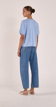 Hartley Top - Powder Blue