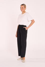 Eleanor Barrel Pant - Black