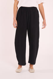 Eleanor Barrel Pant - Black