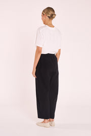 Eleanor Barrel Pant - Black
