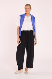 Eleanor Barrel Pant - Black