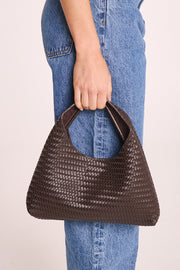 Eliana Handle Bag - Chocolate
