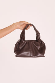 Gloria Handle Bag - Chocolate