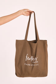 Yarraville Tote Bag - Chocolate