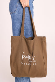 Yarraville Tote Bag - Chocolate