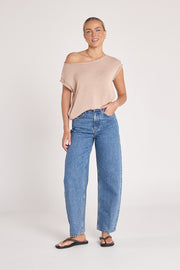 PRE-ORDER Lola Barrel Jean - Deep Blue