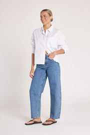 PRE-ORDER Lola Barrel Jean - Deep Blue