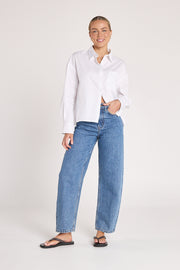 PRE-ORDER Lola Barrel Jean - Deep Blue