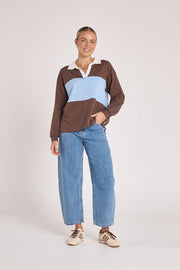 PRE-ORDER Lola Cropped Barrel Jean - Deep Blue