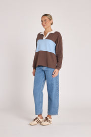 PRE-ORDER Lola Cropped Barrel Jean - Deep Blue