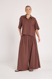 Xander Shirt - Chocolate