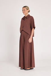 Xander Shirt - Chocolate