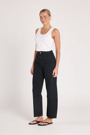 PRE-ORDER Lola Barrel Jean - Black