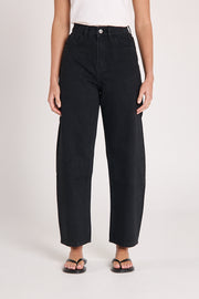 PRE-ORDER Lola Barrel Jean - Black