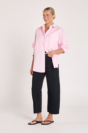 PRE-ORDER Lola Cropped Barrel Jean - Black