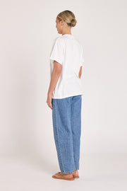 Soleil Graphic Tee - White