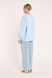 Core Logo Crew - Powder Blue