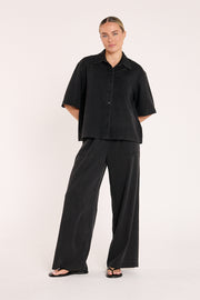 Arlo Relaxed Pant - Black