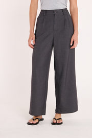 Carmen Cropped Pant - Charcoal