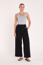 Carmen Cropped Pant - Black