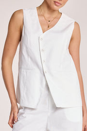 PRE-ORDER Vienna Vest - White