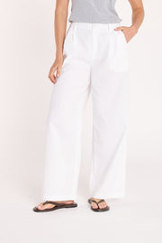 PRE-ORDER Vienna Pant - White