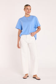 Carter Tee - Cornflower Blue