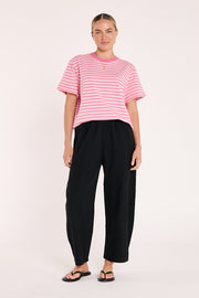 PRE-ORDER Eleanor Barrel Pant - Black