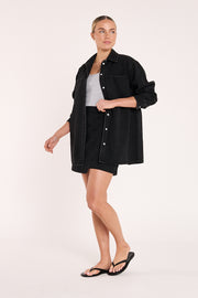 Violet Shirt - Black