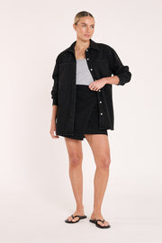 Violet Shirt - Black