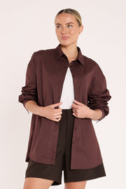 Eve Shirt - Chocolate