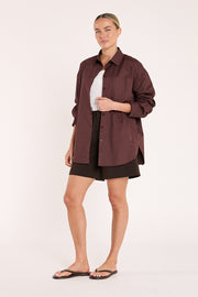 Eve Shirt - Chocolate