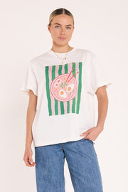 Ramen Graphic Tee - White