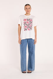 Blossom Graphic Tee - White