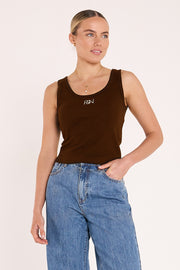 F&N Signature Tank - Chocolate