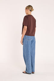 F&N Signature Tee - Chocolate