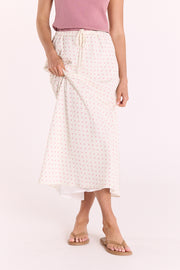 Harper Skirt - Pink Spot